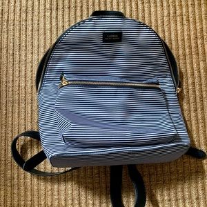 ralph lauren navy blue & white backpack